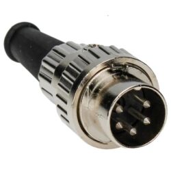 DIN Connector: 71430-250/0802 - PrehKeyTec: DIN konektor: 71430-250/0802 DIN Audio / Video Connector, 5 Contacts, Plug, Cable Mount, Tin Plated Contacts, Zinc Alloy Body